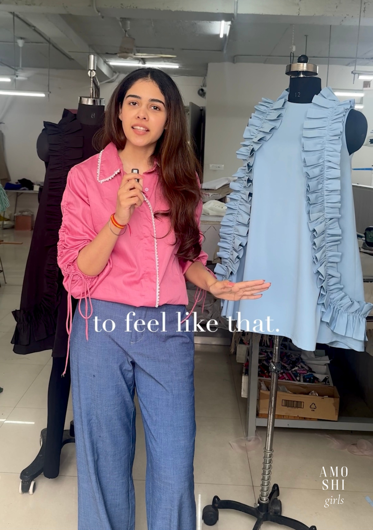 Limited Edition - Pearl detail cotton shirt (Blush Pink)