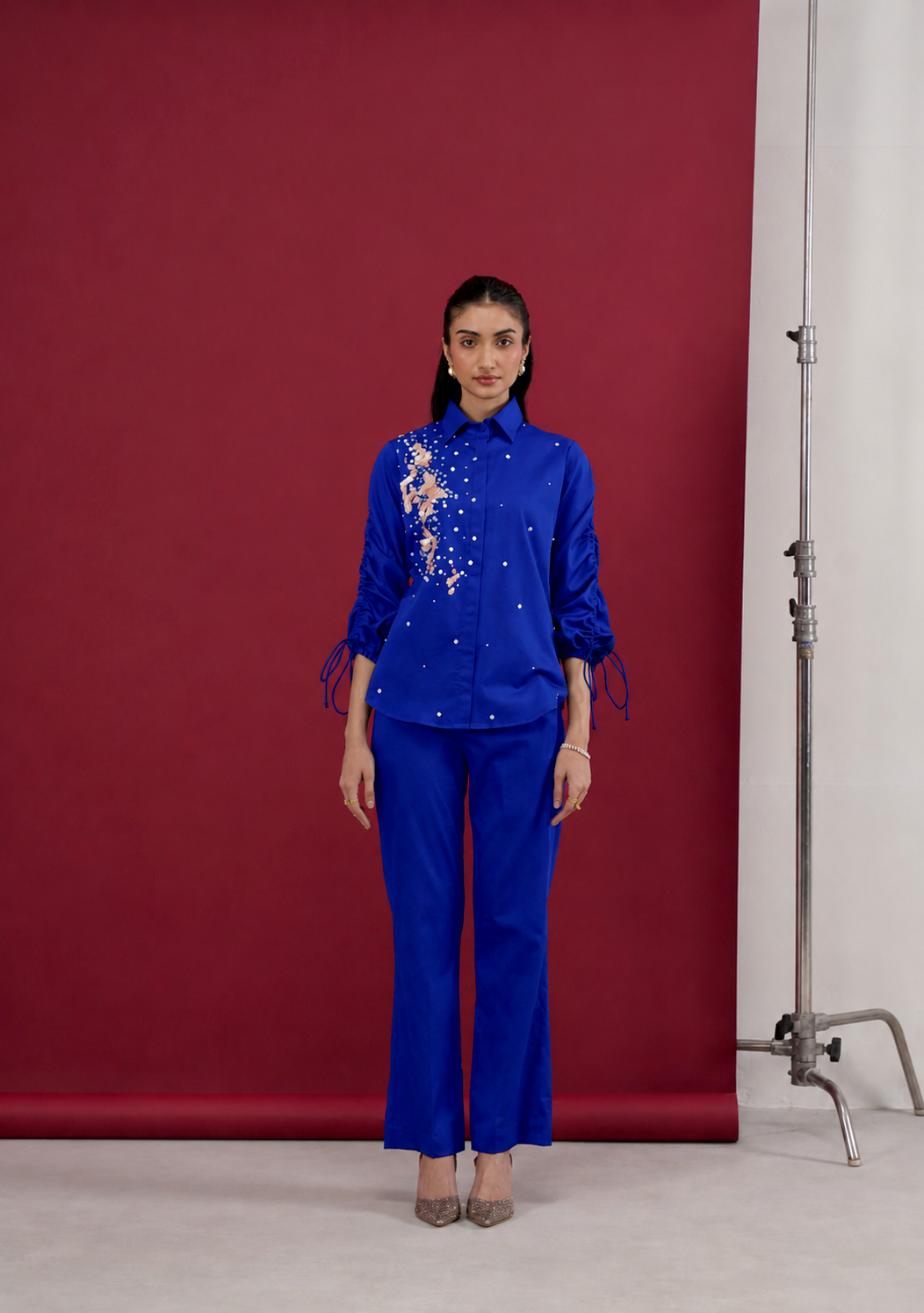 Patra Co-ord Set (Blue)