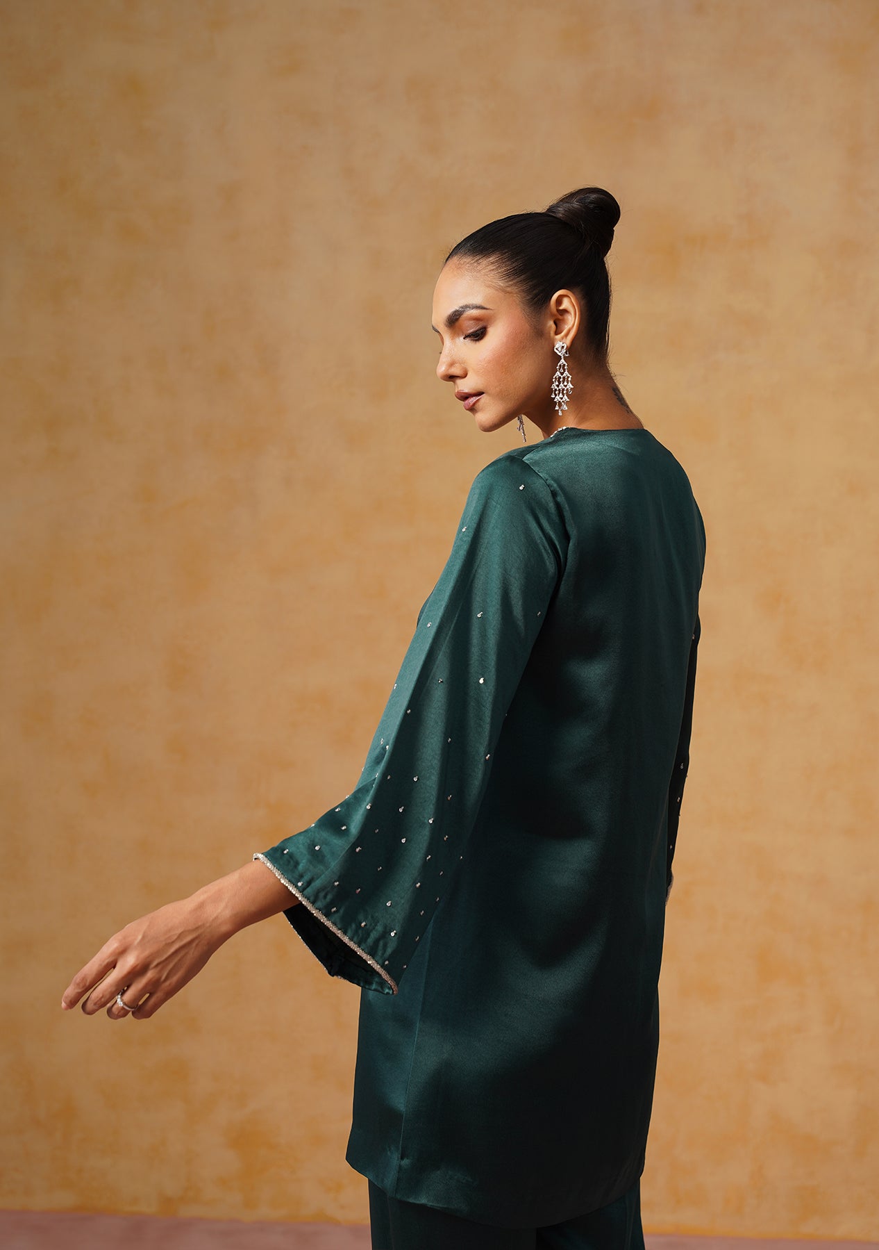 Alya Suit Set (Bottle Green)