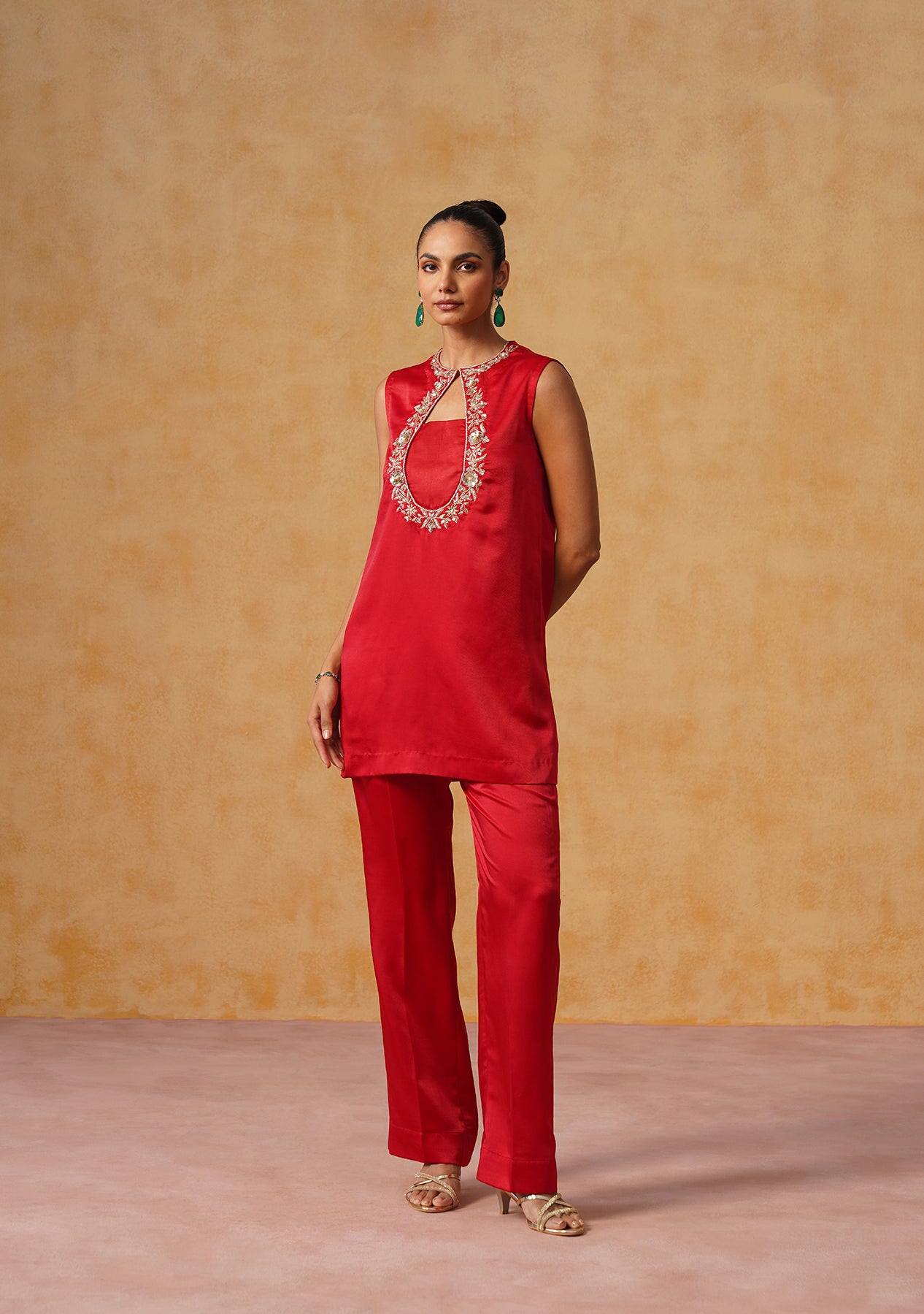 Sana Suit Set (Red)
