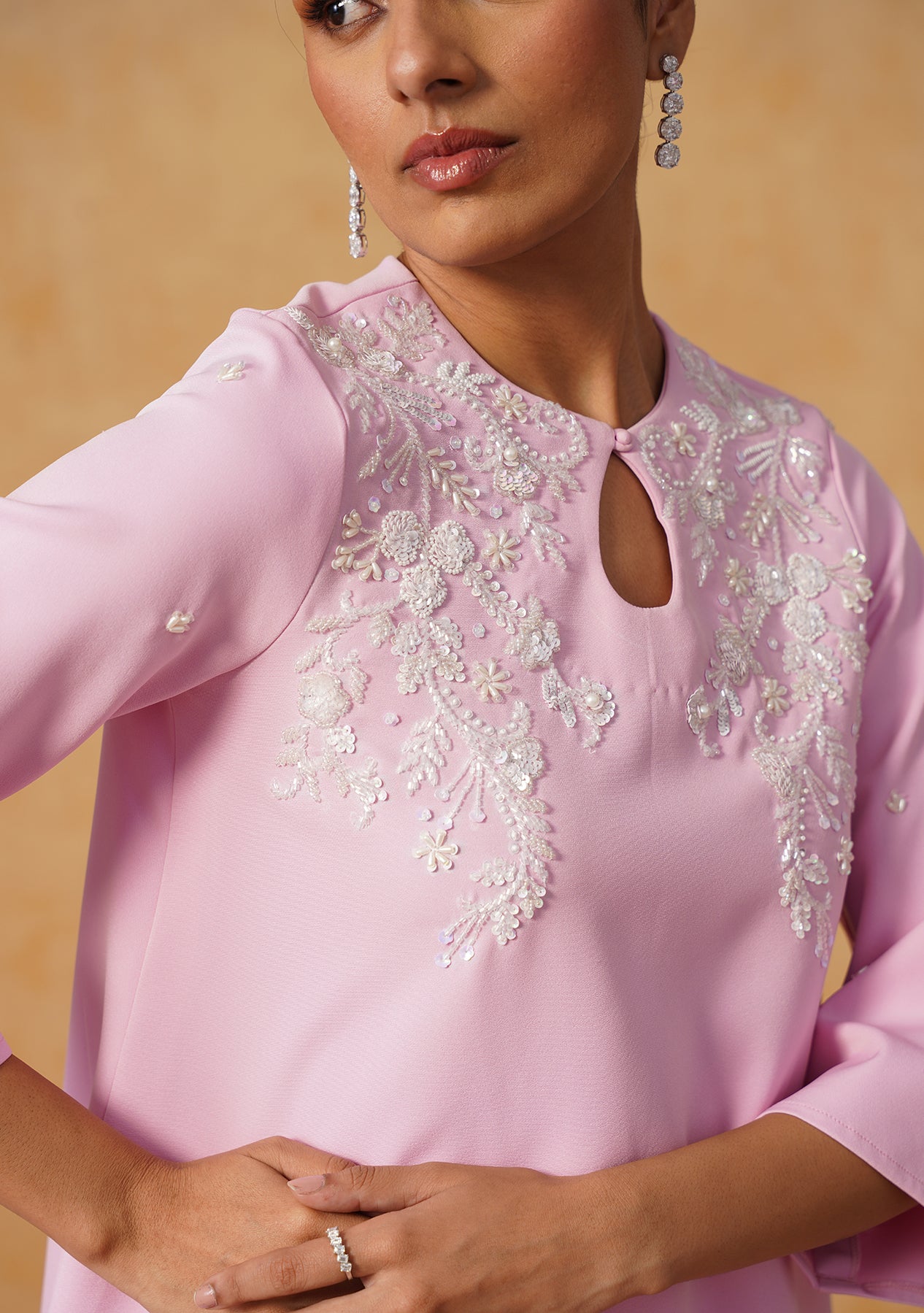 Ziya Co-ord Set (Baby Pink)