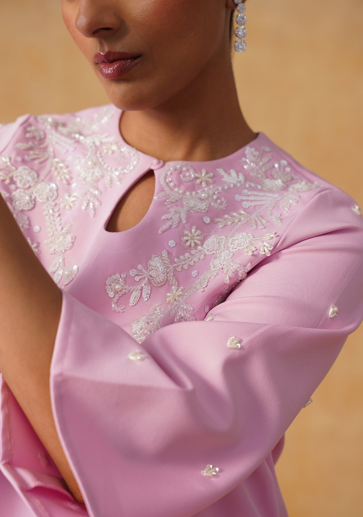 Ziya Co-ord Set (Baby Pink)