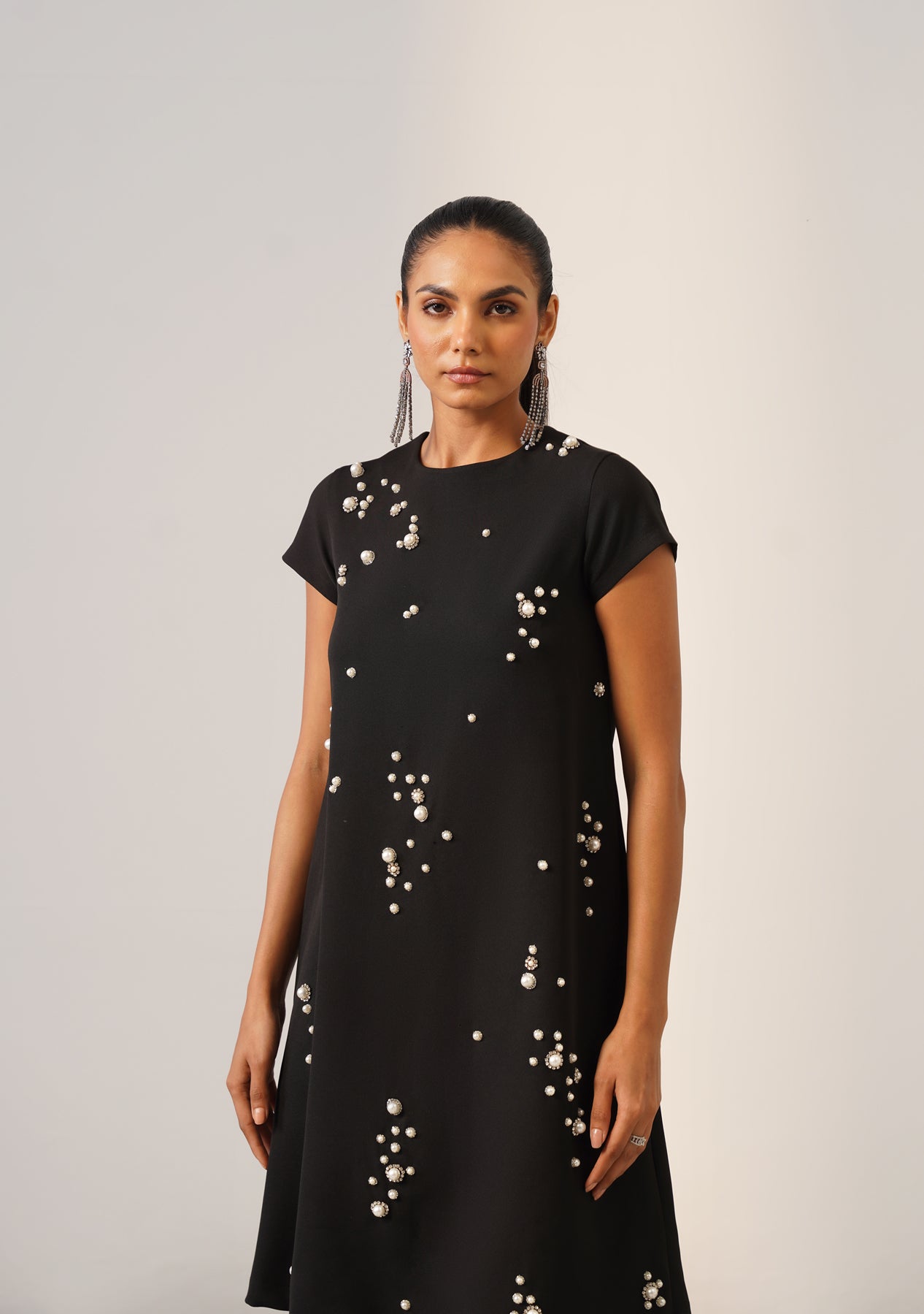 Cheetah Dress (Black)