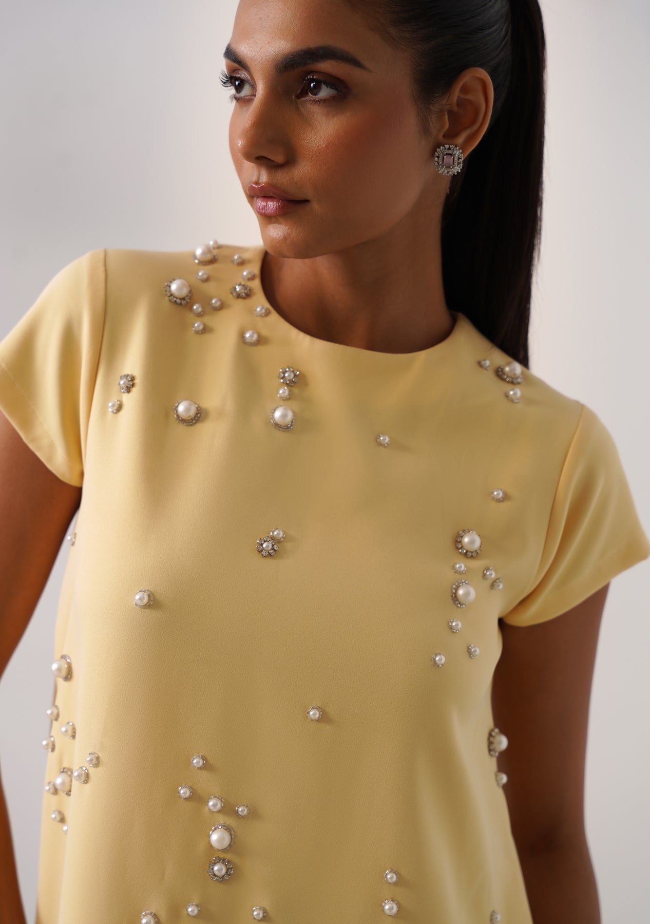 Cheetah Dress (Butter Yellow)