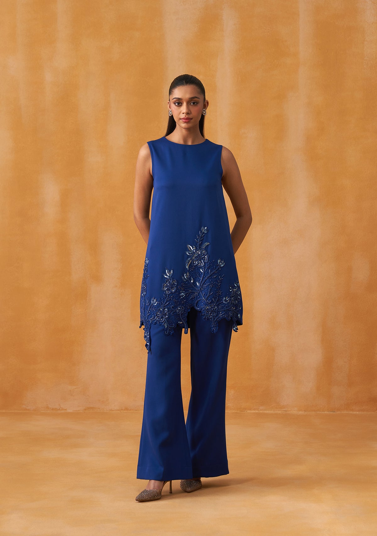 Meher Tunic Set (Blue)