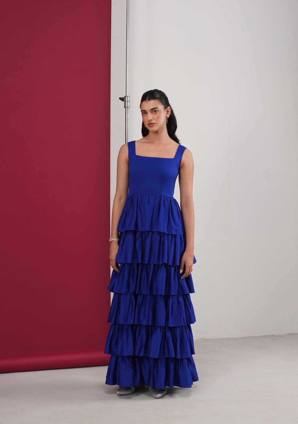 Maia Midi Dress (Royal Blue)