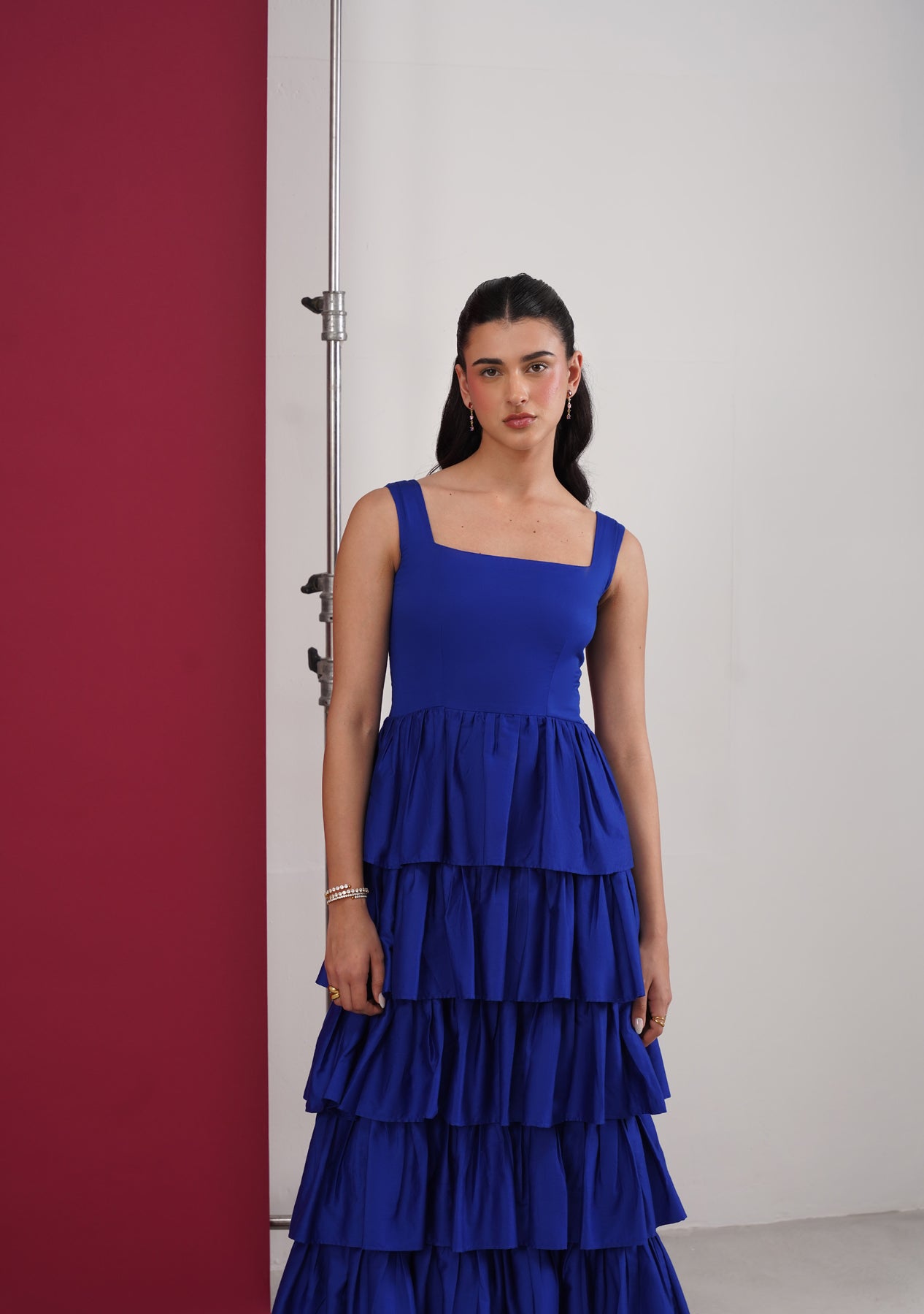 Maia Midi Dress (Royal Blue)