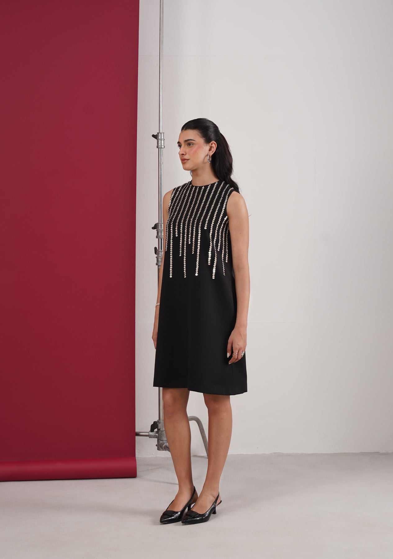 Patra Mini Dress (Black)