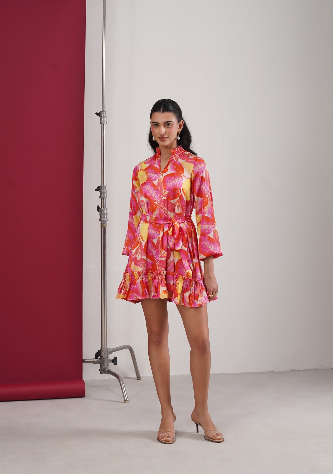 Tropical Mini Dress (Multi)