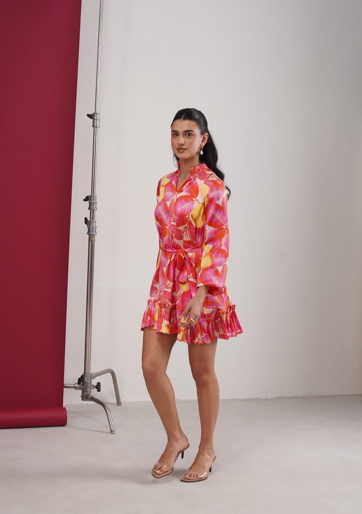 Tropical Mini Dress (Multi)
