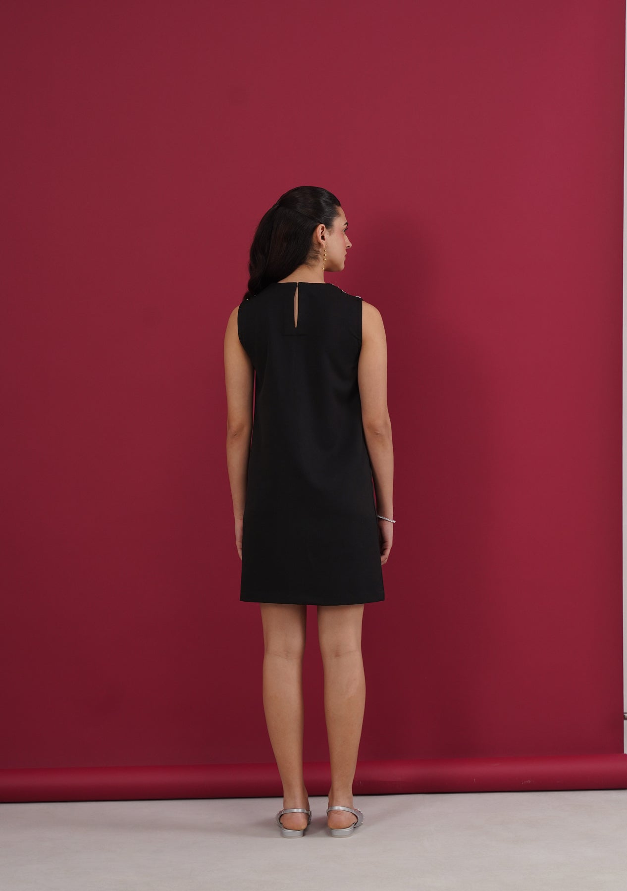 Heiress Mini Dress (Black)