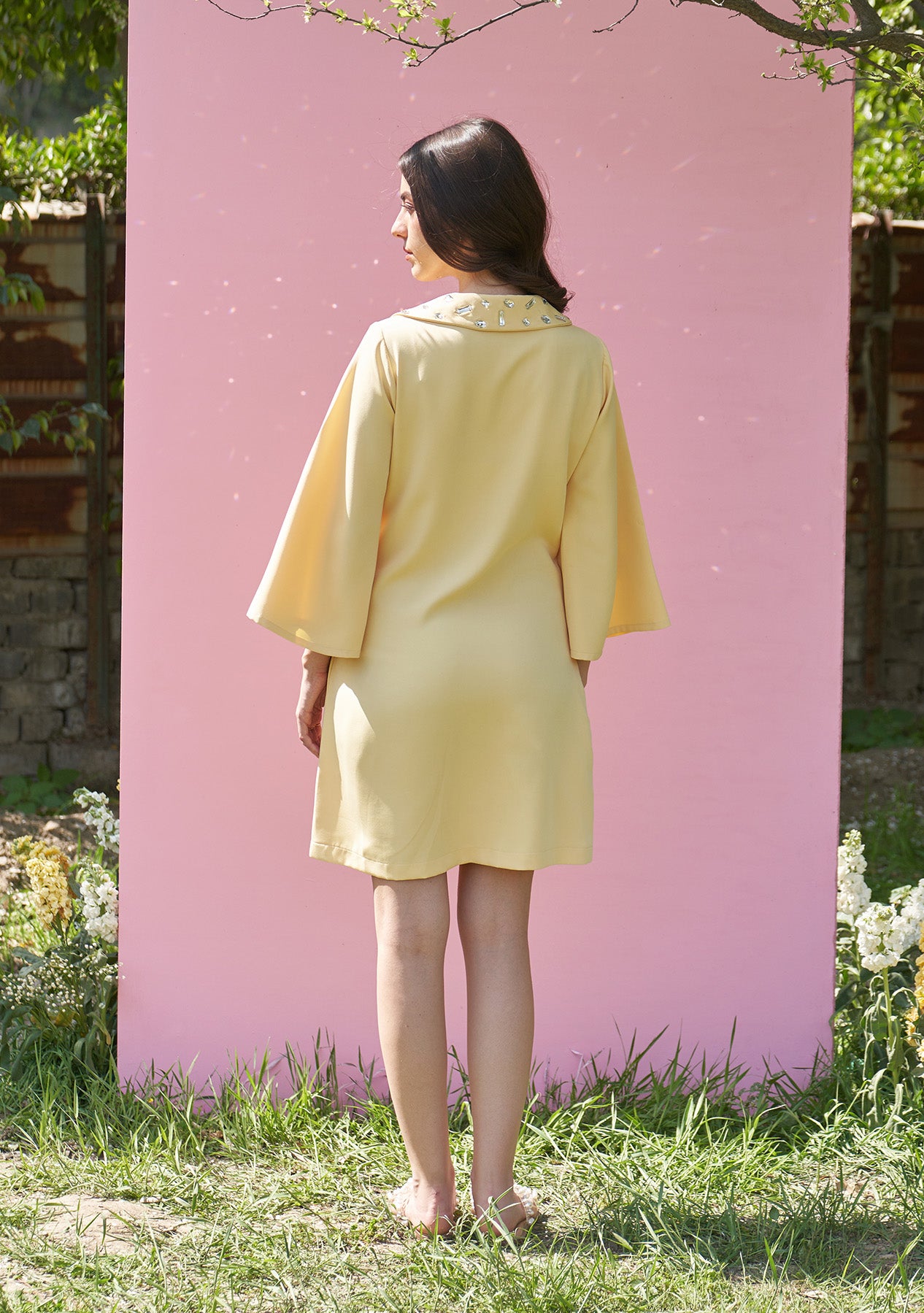 Celeste Dress (Butter Yellow)