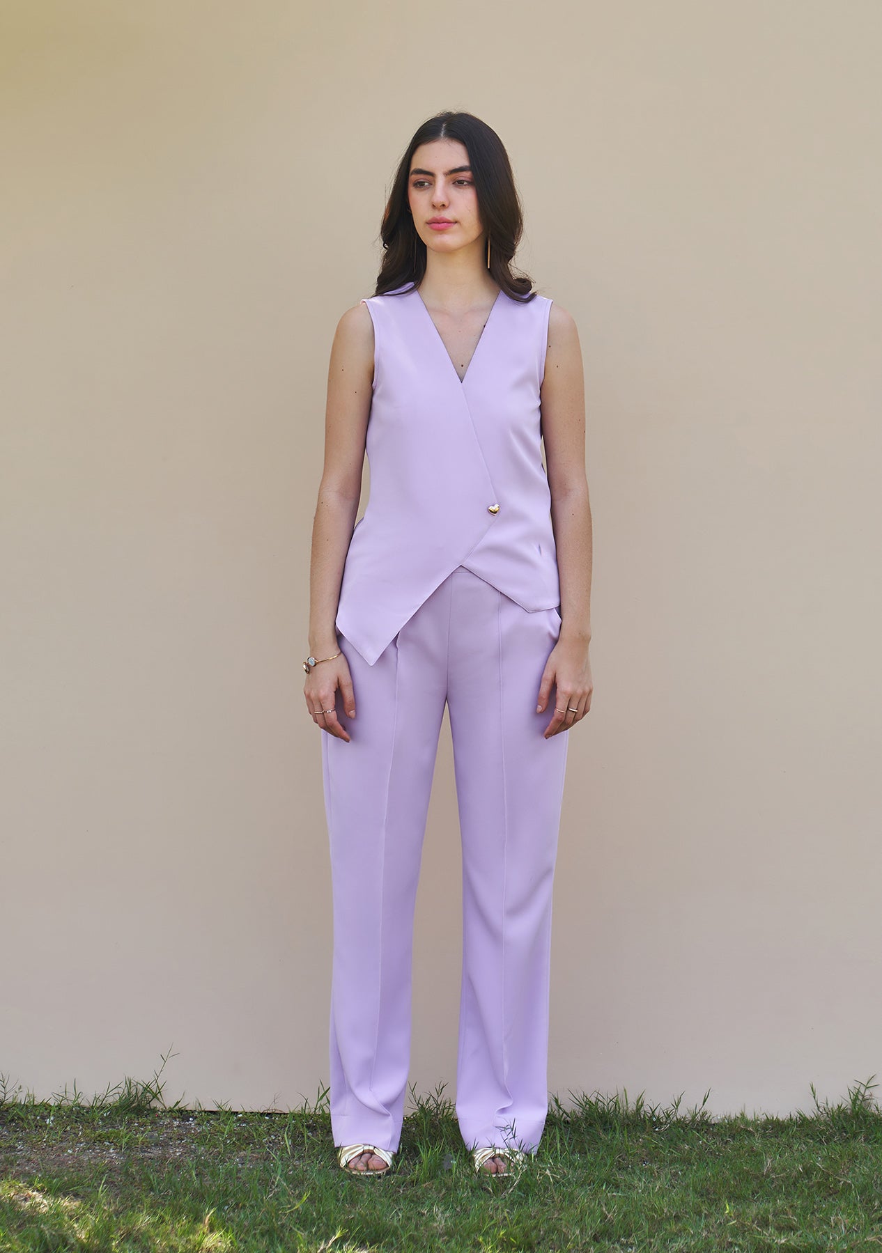 Maris Co-ord Set (Lilac)