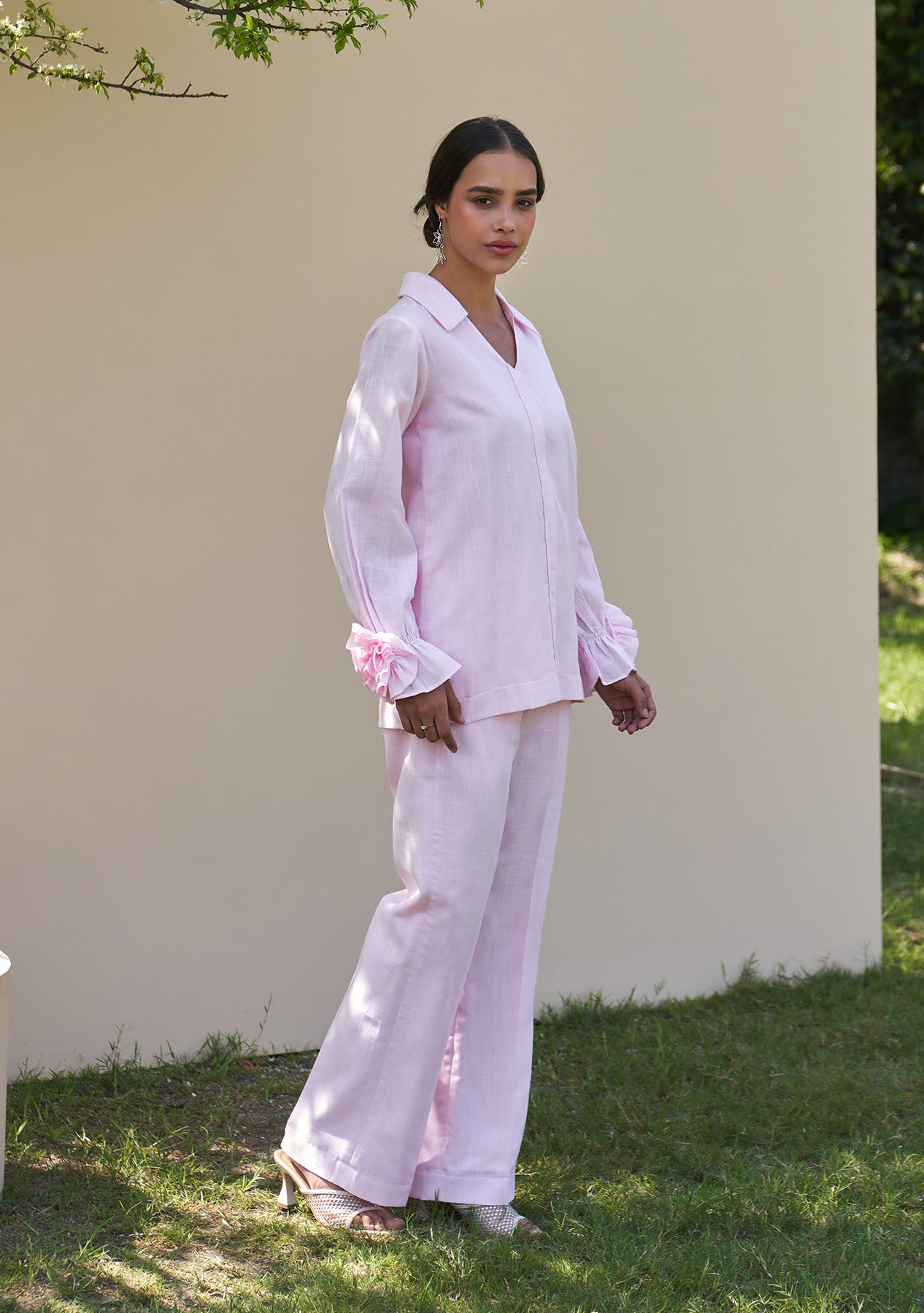 Camellia Co-ord Set (Baby Pink)