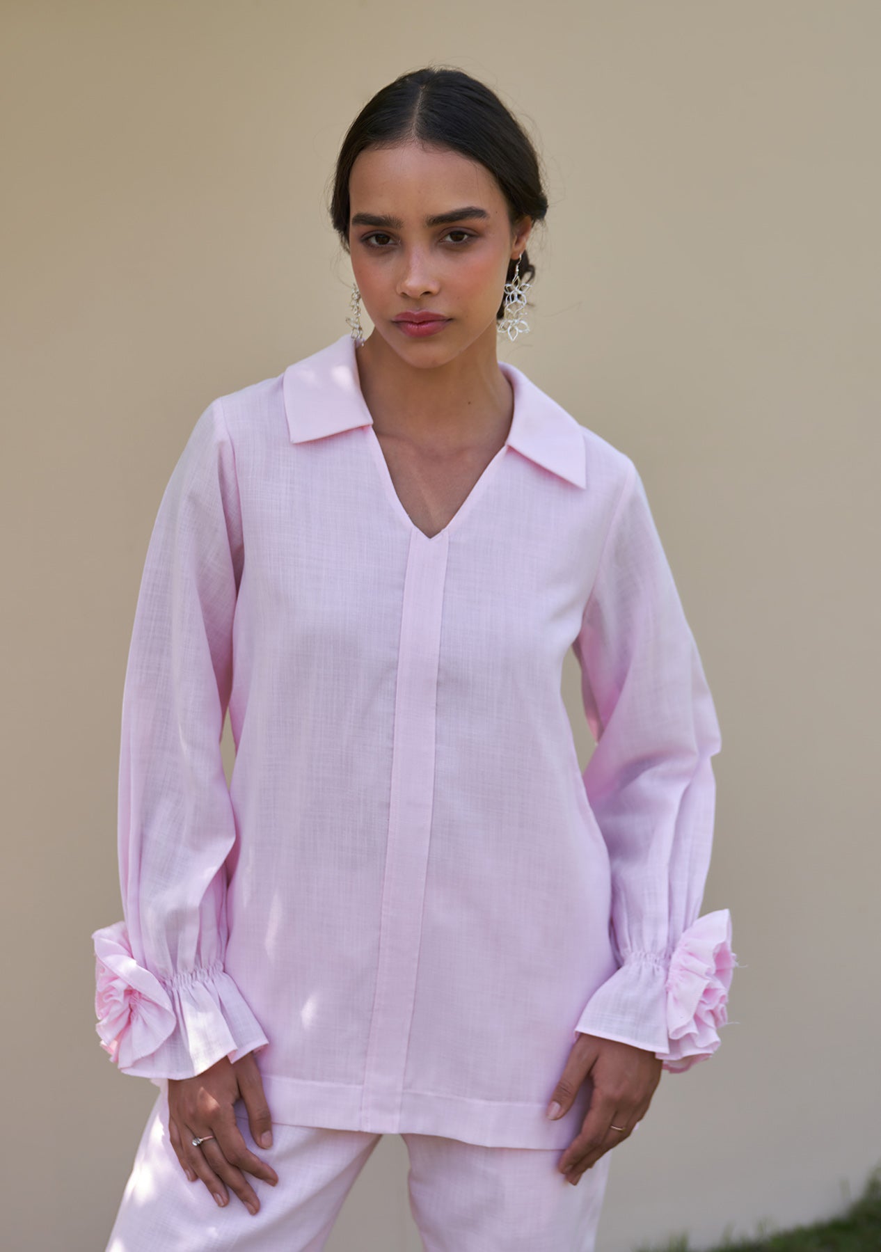 Camellia Top (Baby Pink)