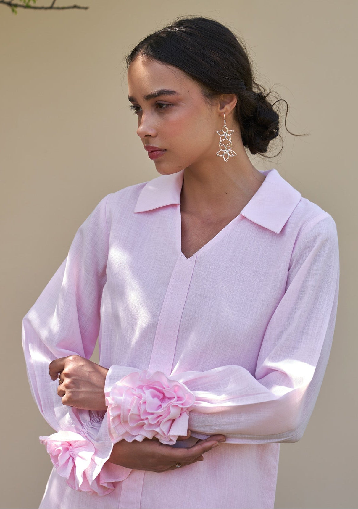 Camellia Top (Baby Pink)