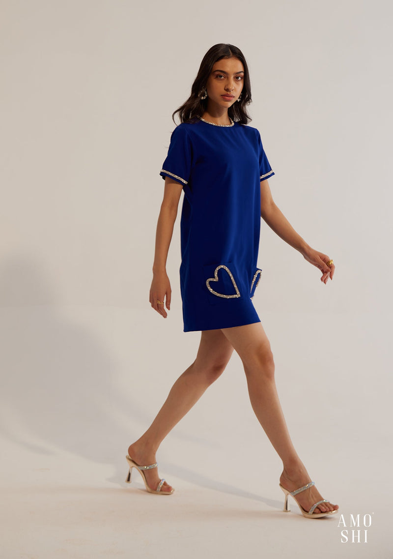 Amore Dress As Seen On Arushi (Blue)