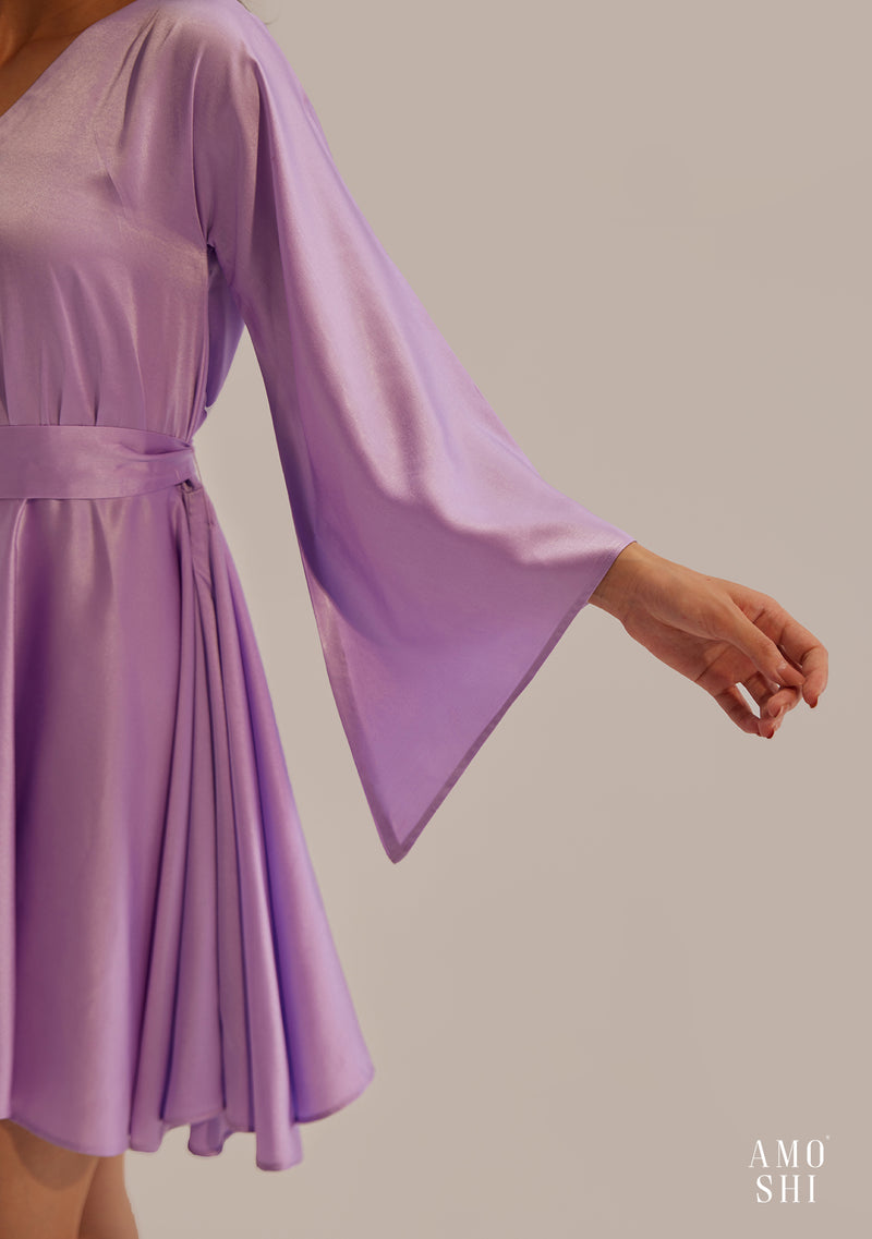 Angie Mini Dress (Lilac)