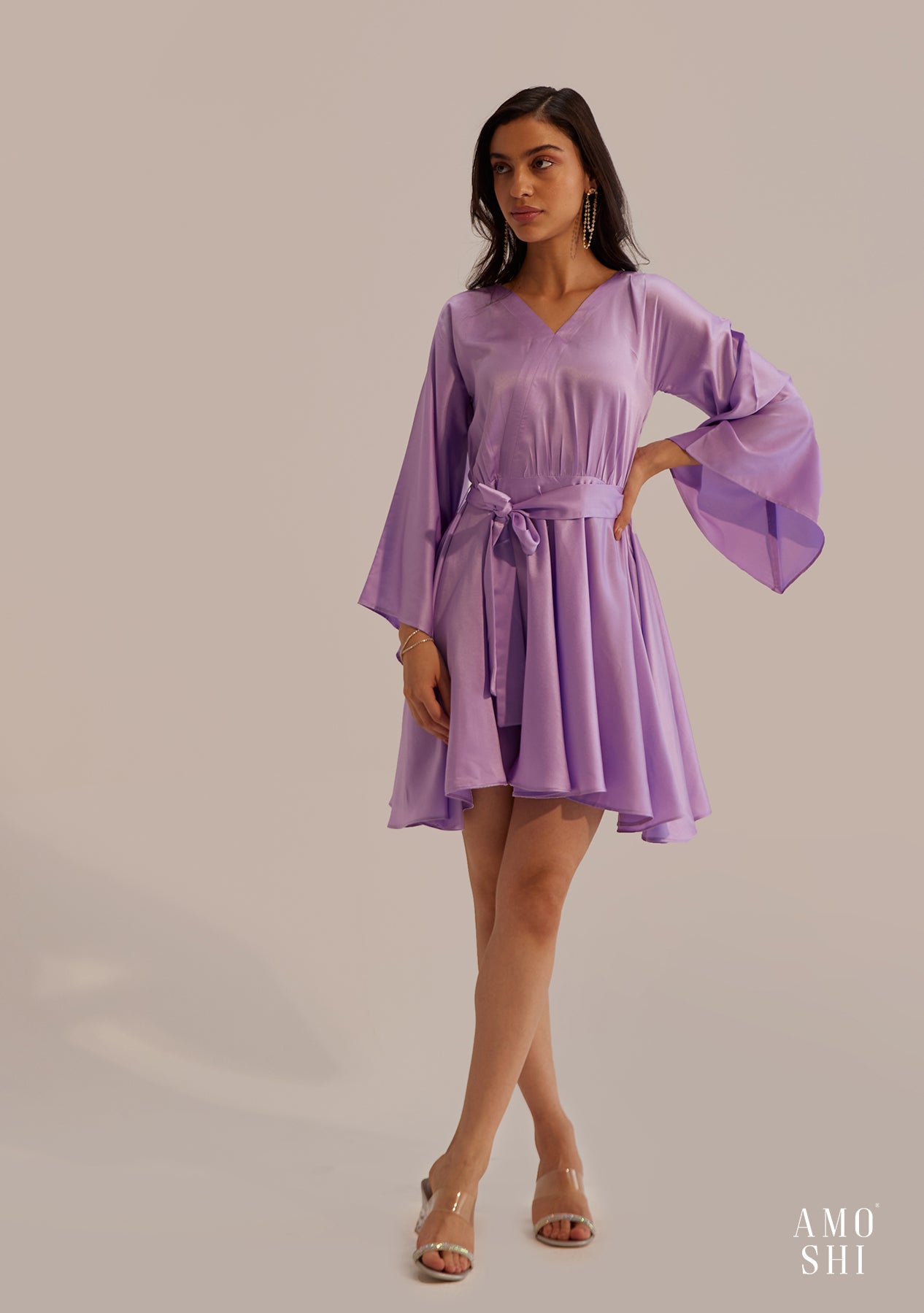 Angie Mini Dress (Lilac)