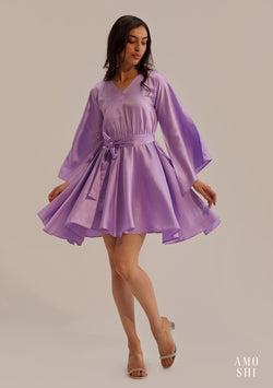 Angie Mini Dress (Lilac)