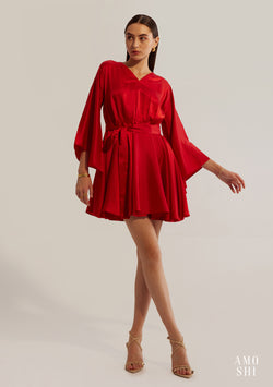 Angie Mini Dress (Red)