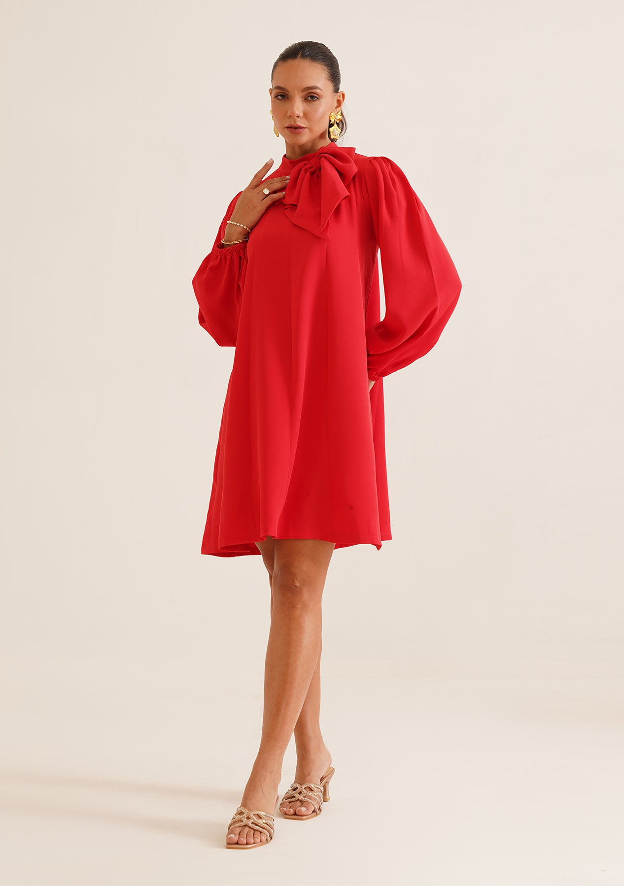 Belle Dress (Red)