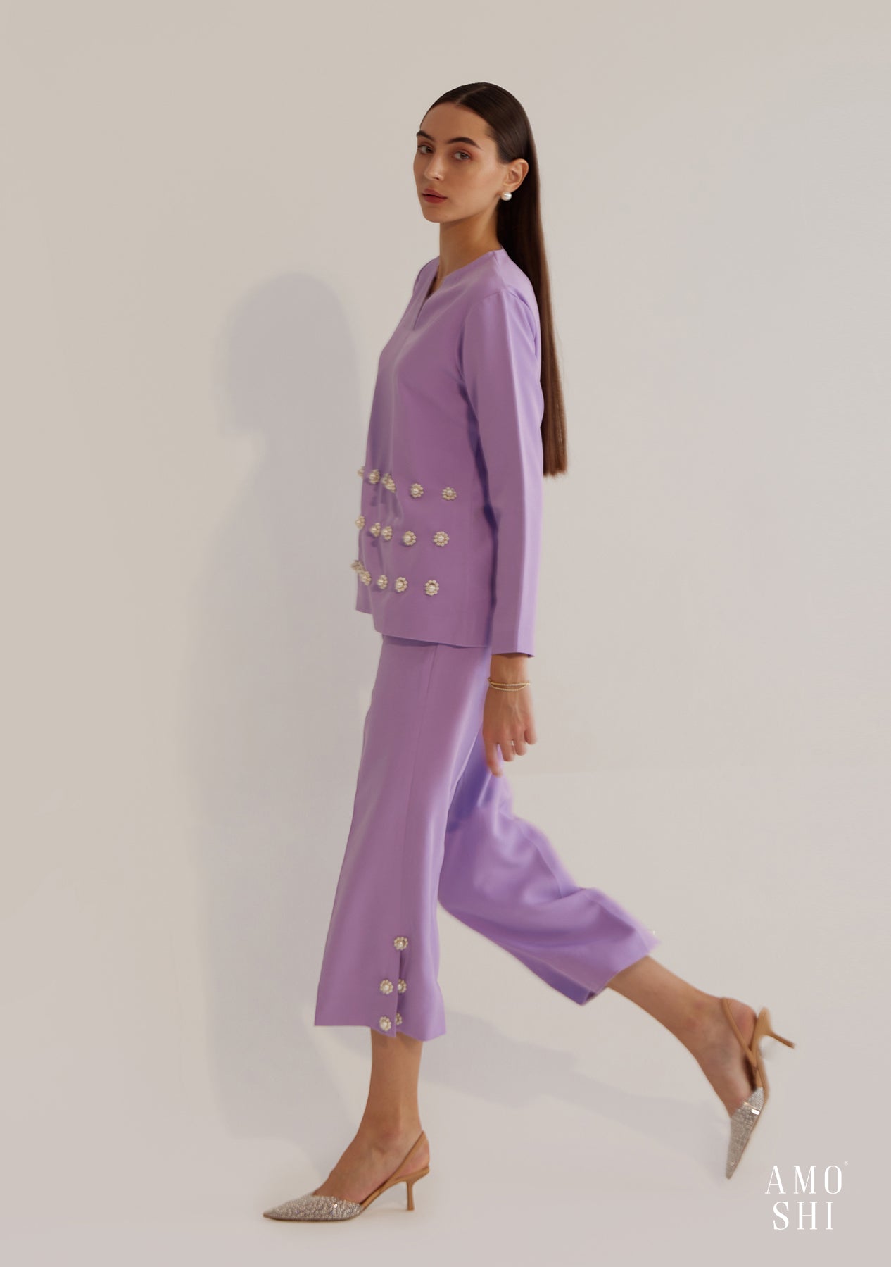 Fleur Co-ord Set (Lilac)