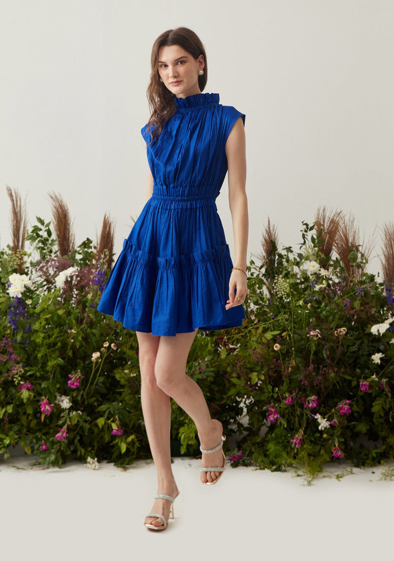 Arushi As Seen in the Jenna Dress (Royal Blue)