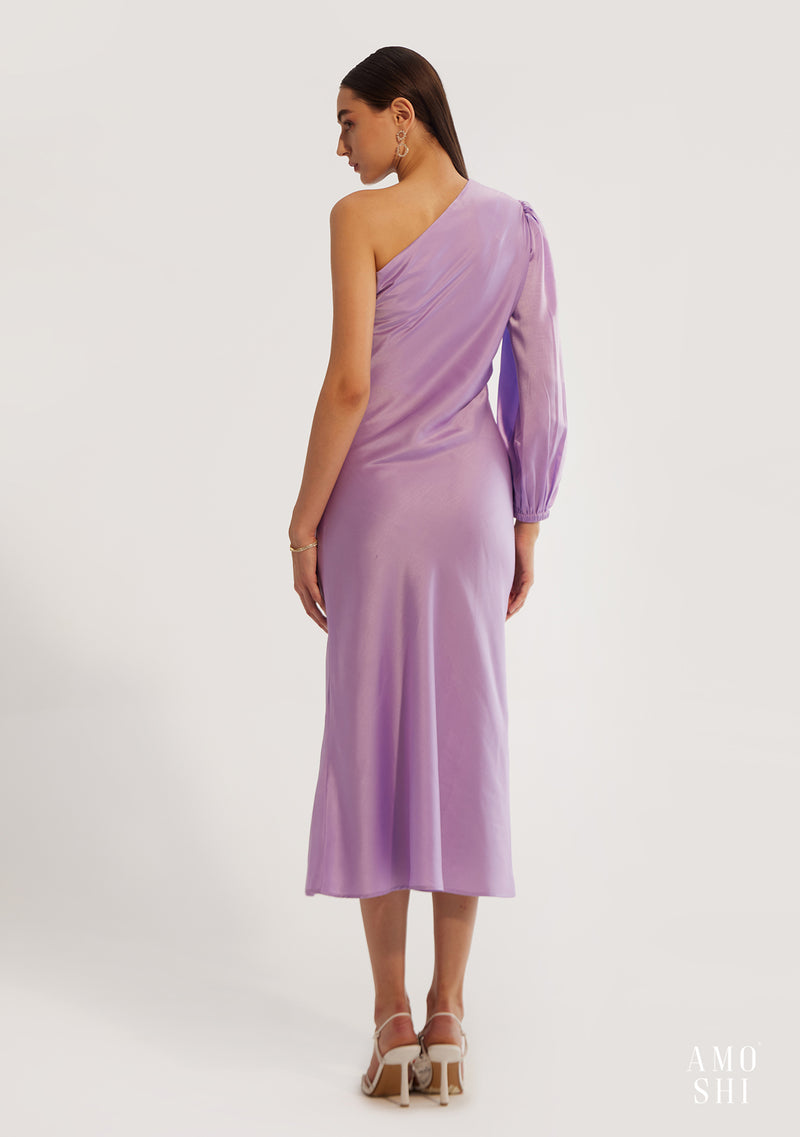 Jolie Midi Dress (Lilac)