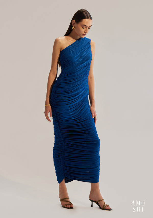 Luna Dress (Blue)