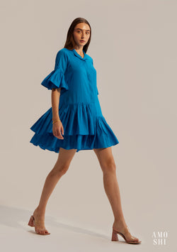 Marni Mini Dress (Blue)