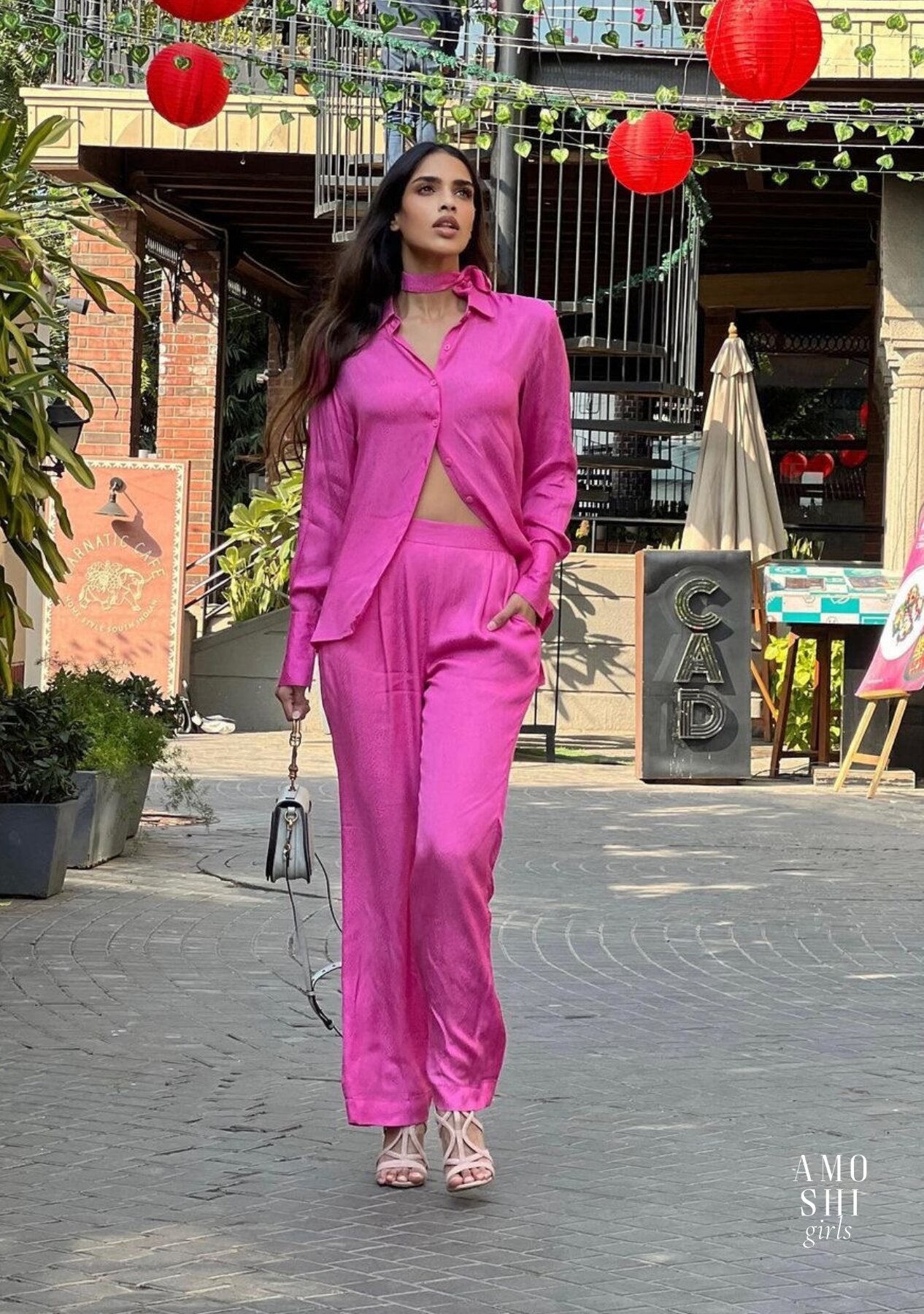 Ekta Bhadana As seen in our Angelina Co-ord Set (Pink)