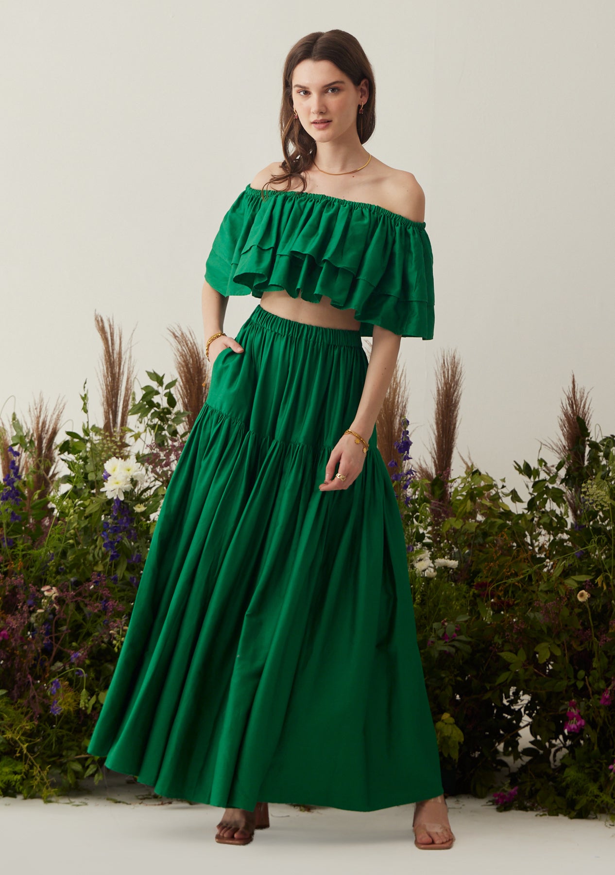 Stella Co-ord Set (Green)