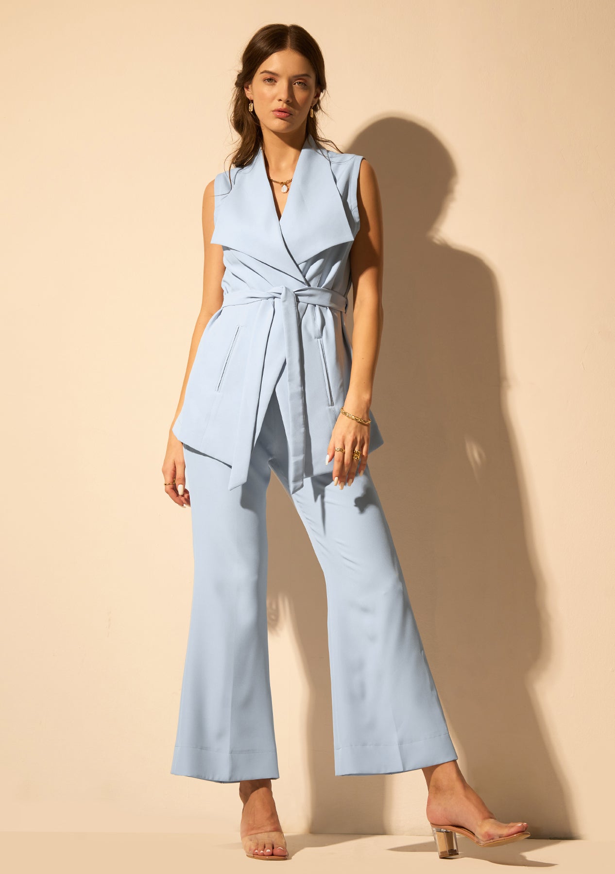 Julia Co-ord Set (Powder Blue)