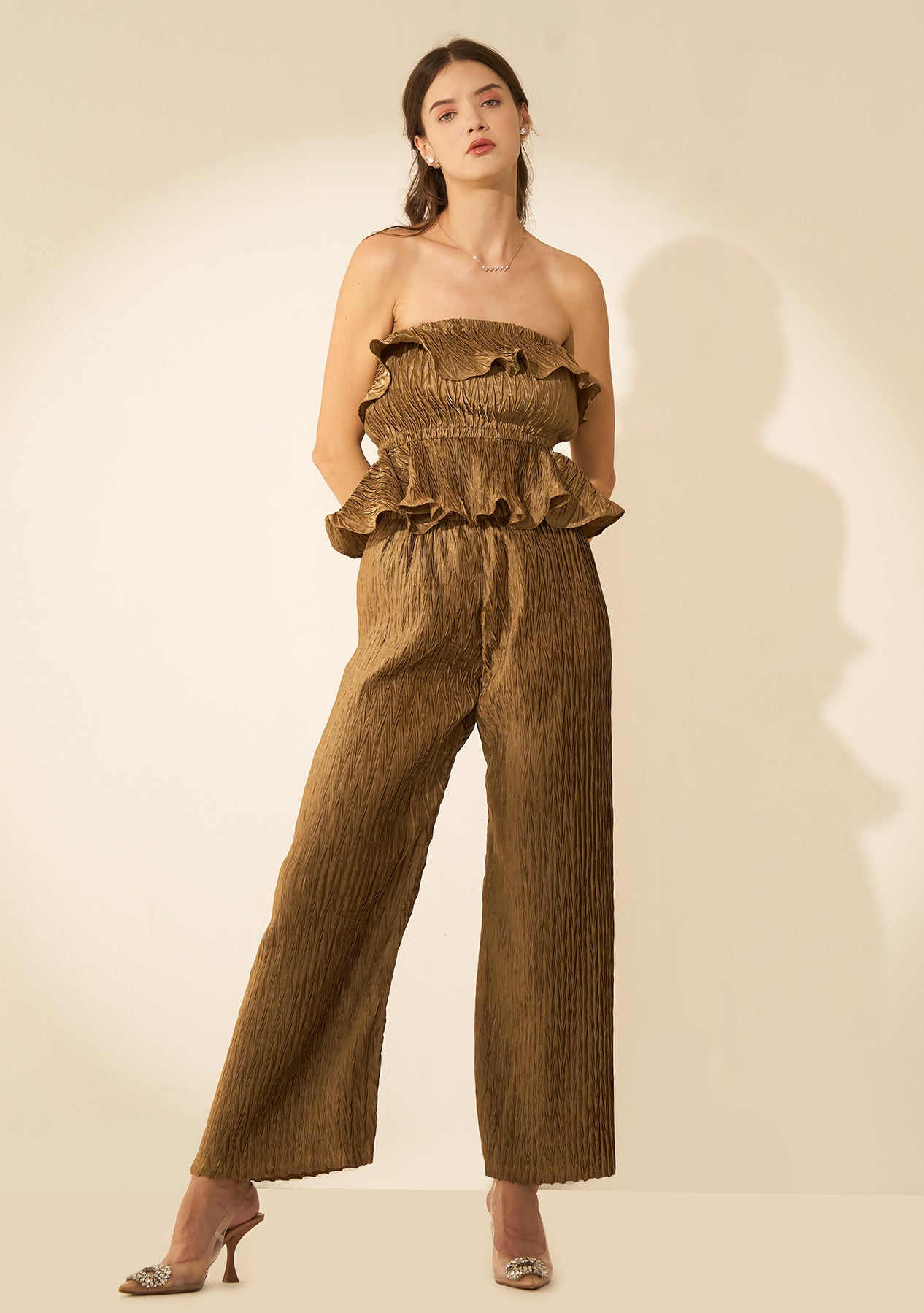 Hera Co-ord Set (Brown)