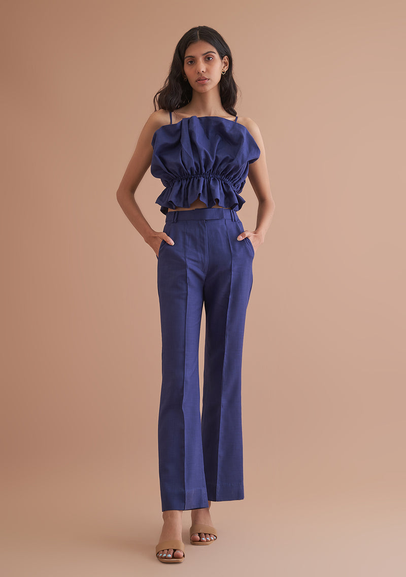 Amoshi Riley Trousers -women dress online- darkblue Š—– amoshi.in  