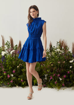 Jenna Dress (Royal Blue)