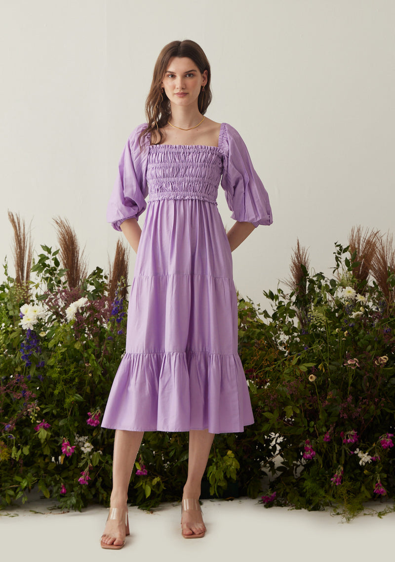 Love Midi Dress (Lilac)