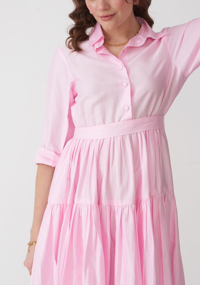 Halo Dress (Pink)
