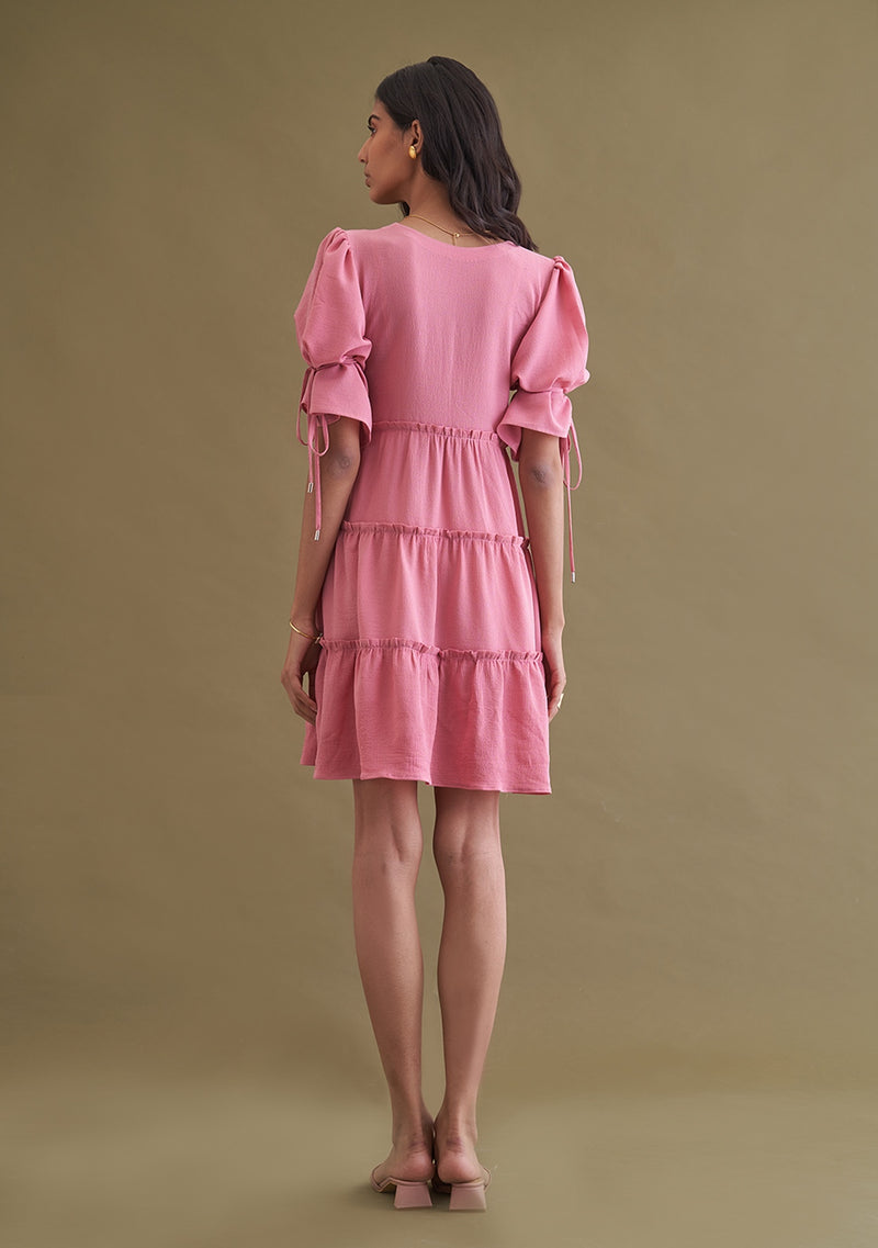 Amoshi Bubbles women Dress online - pink Š—– amoshi.in   