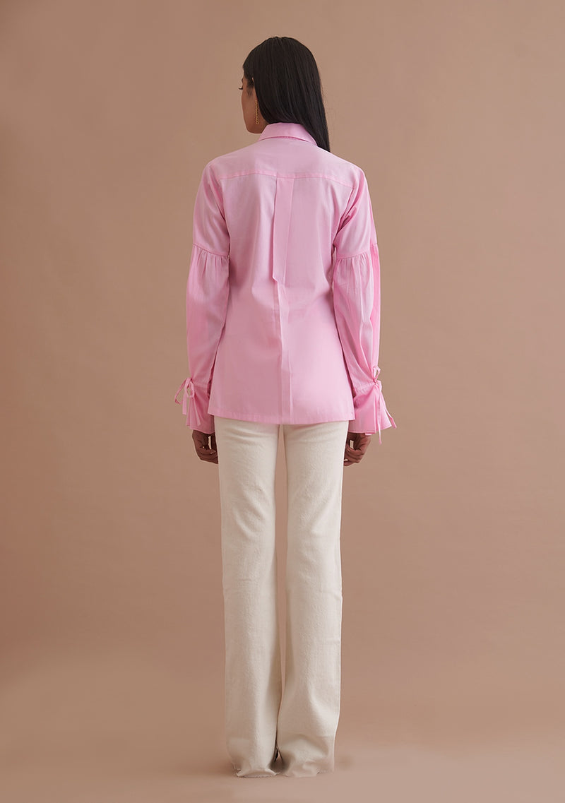Amoshi Fave Shirt - floral dresses online- pink Š—– amoshi.in