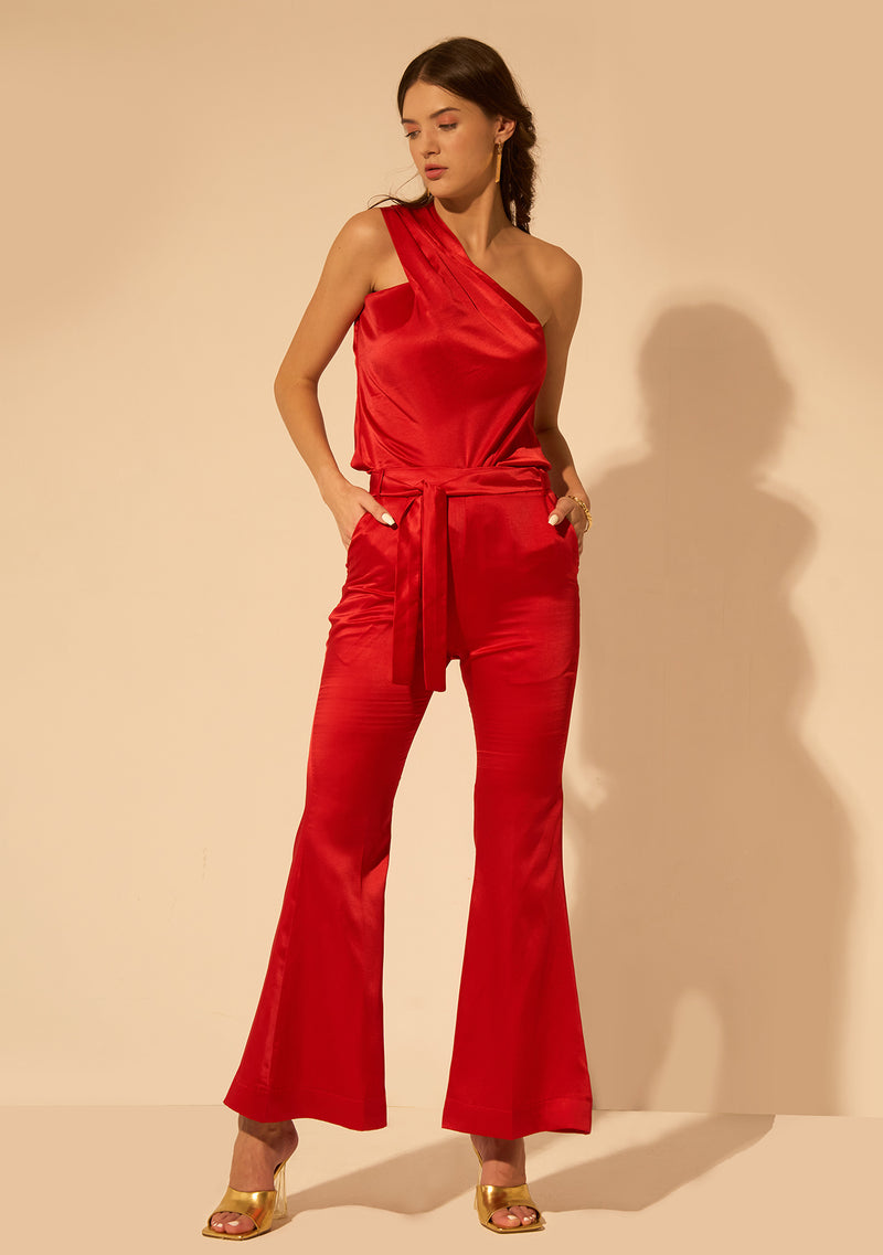 Isabella Co-ord Set (Red)