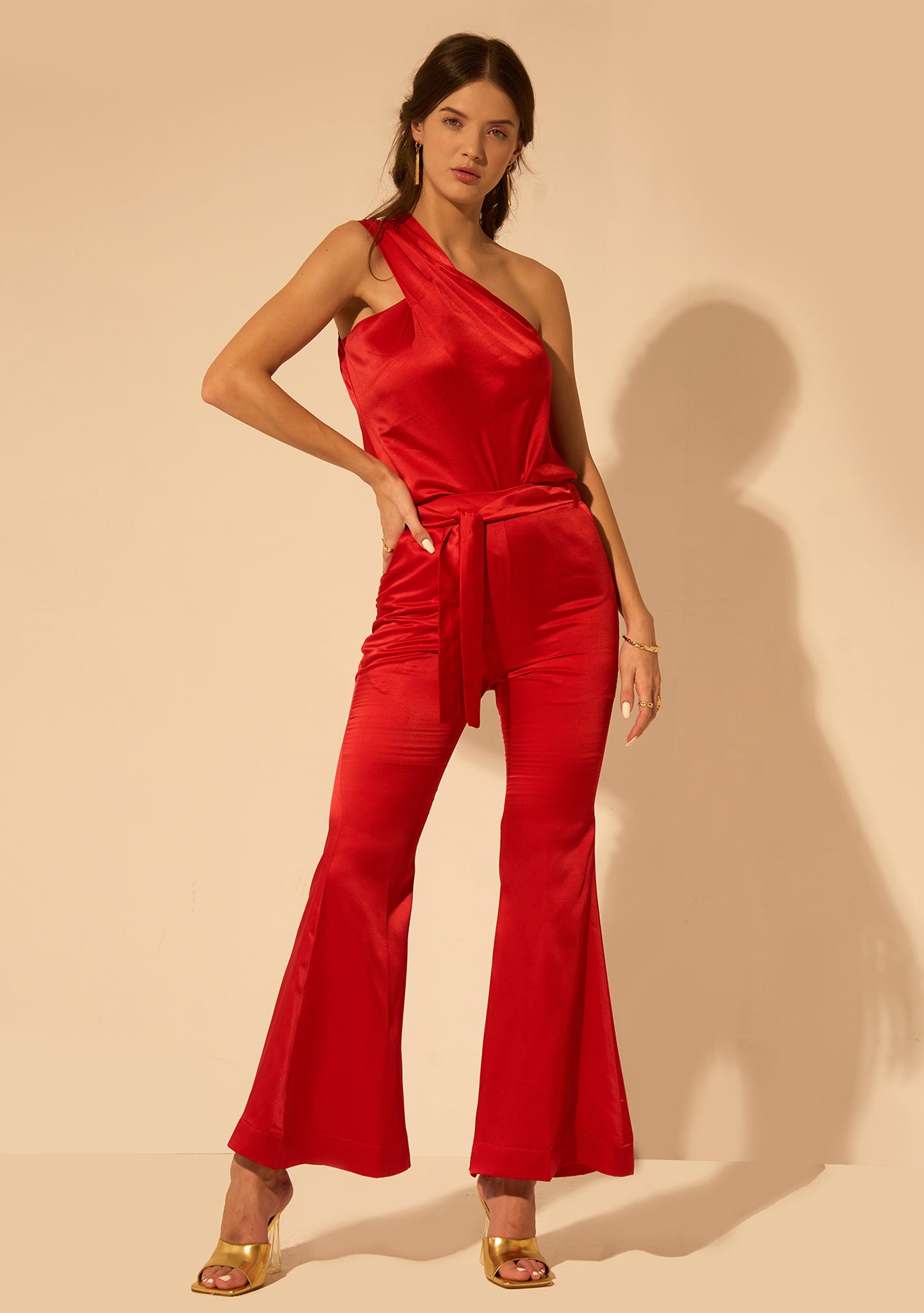 Isabella Co-ord Set (Red)