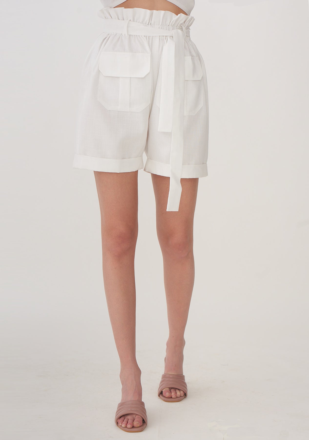 Shay Shorts (White)