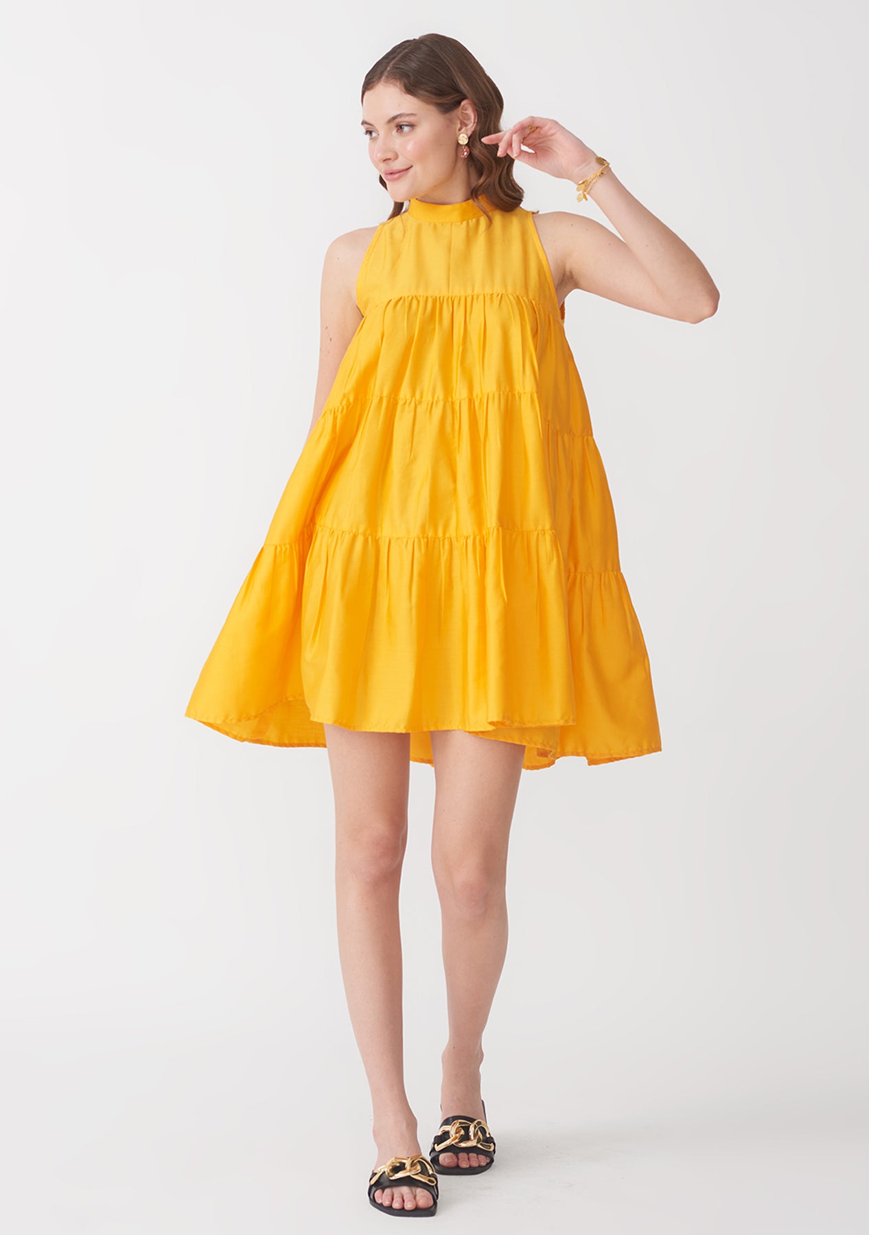 Tyra Dress (Yellow)