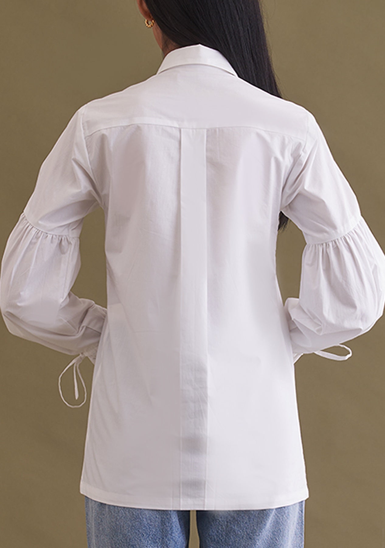 Amoshi Fave Shirt - floral dresses online - white Š—– amoshi.in