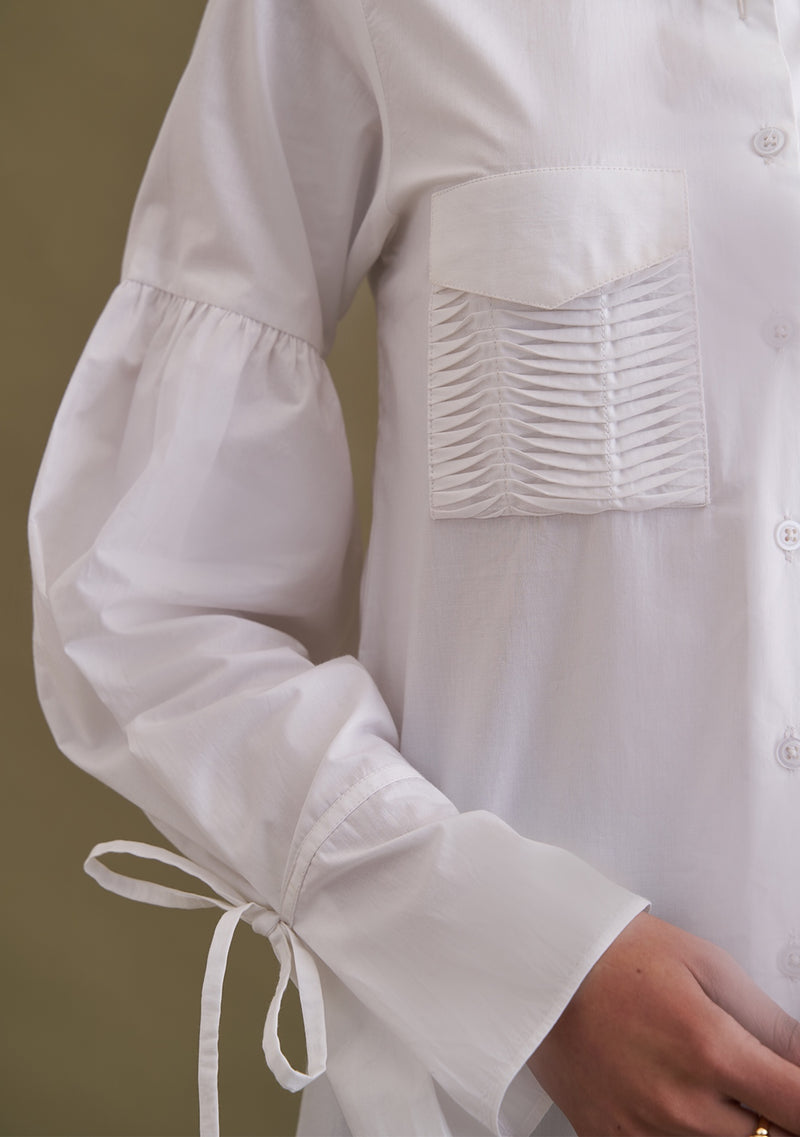 Amoshi Fave Shirt - floral dresses online - white Š—– amoshi.in