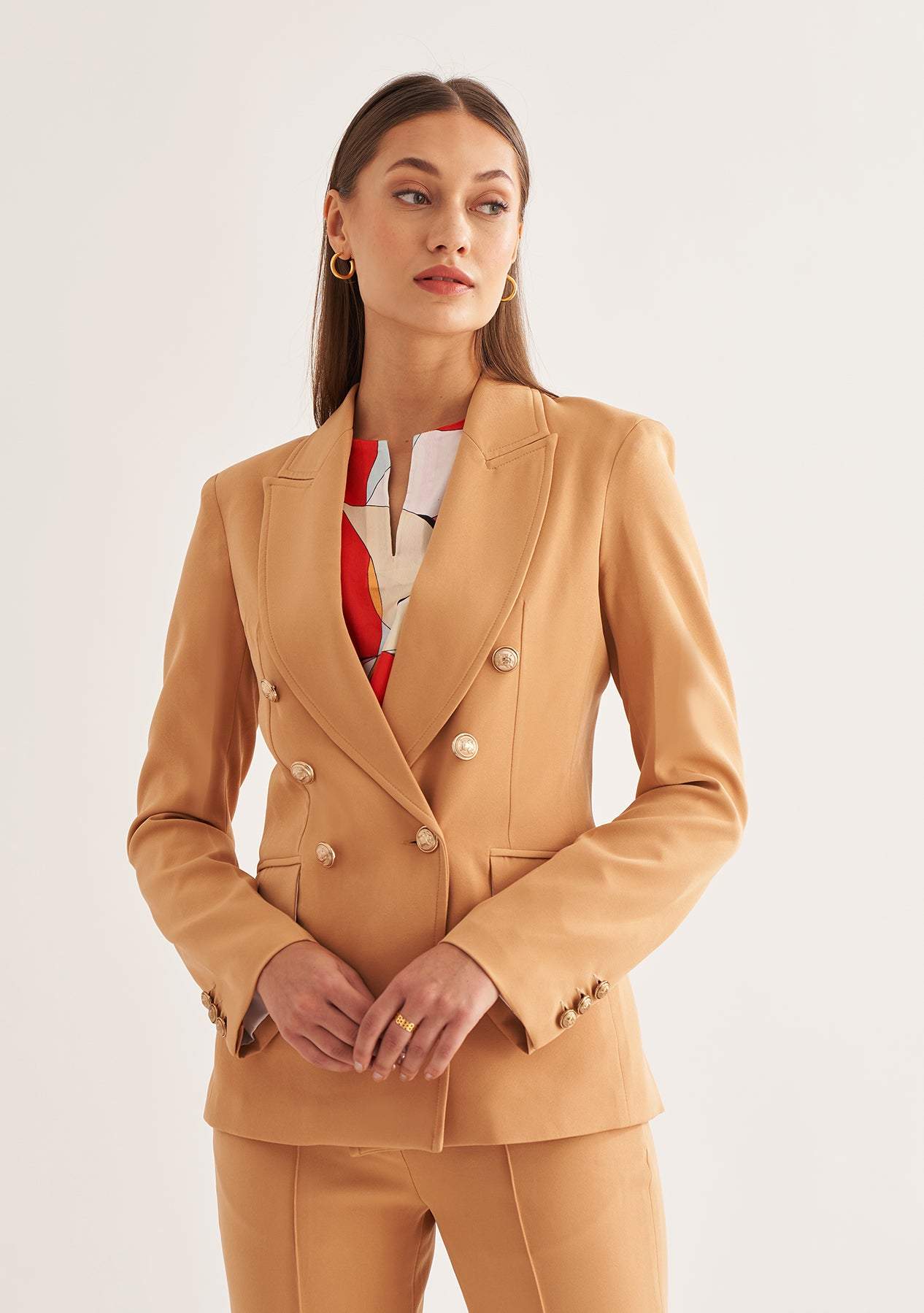 Zendaya Blazer-Amoshi-Double Breasted Blazer