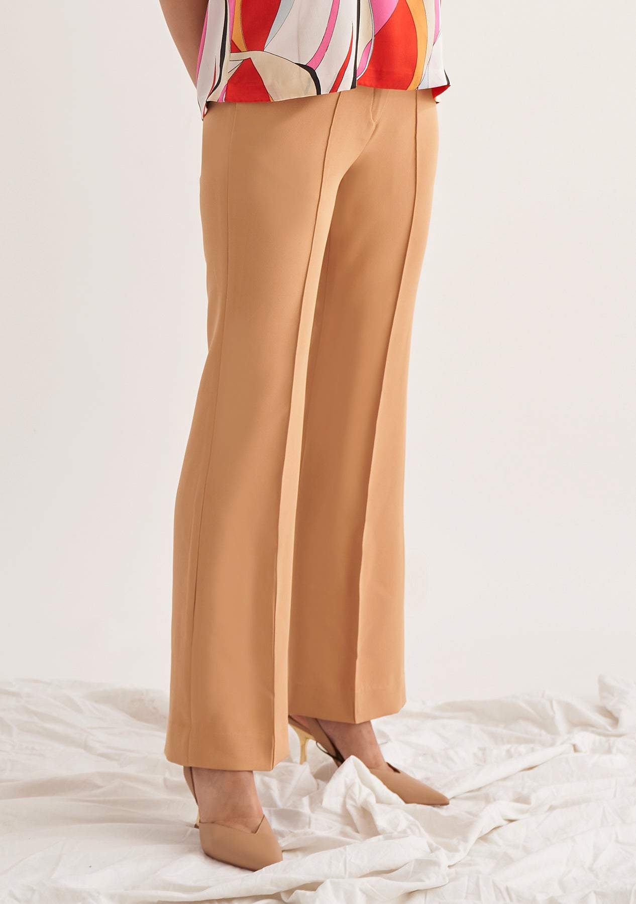 Zoe Trousers-Amoshi-Fit and Flare trousers